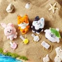 LINE FRIENDS名学动物园2.0站姿玩偶12cm玩偶摆件毛绒明星周边 3