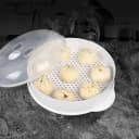 微波炉加热蒸笼食品级家用加水双层加厚容器皿蒸屉蒸盒蒸格 4