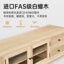 美式风法式复古实木电视柜茶几组合胡桃色客厅小户型电视柜子家具 3