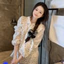 春夏2026新款可爱纯棉显瘦娃娃领睡衣女家居服可外穿柔软透气宽松 4