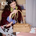 CandyRose头层牛皮包包反绒大容量圈圈包秋冬新款通勤腋下单肩包 4