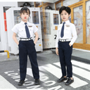 儿童海空陆军装运动会开模男女童空军制服演出服小学生升旗手班服 5