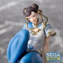 正品现货世嘉 SEGA 街霸6 街头霸王6 隆 春丽 小坐系列泡面压手办 2