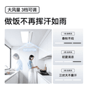 奥普Smart智能人感凉霸厨房照明二合一集成吊顶厨房冷霸LC301S 4
