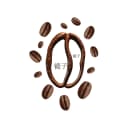 咖啡豆镜子网红打卡拍照区布置店铺门头吸引顾客神器奶茶厅角造景 2