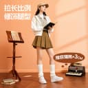 安踏轻松小白鞋丨板鞋女潮流冬季学生经典百搭运动鞋子轻便休闲鞋 5
