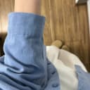 100%纯棉长袖衬衫女2026年新款爆款宽松衬衣开衫外套上衣叠穿防晒 5