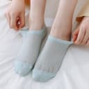 船袜女浅口隐形硅胶防滑不掉跟网眼袜子短袜春秋薄款透气袜套 4