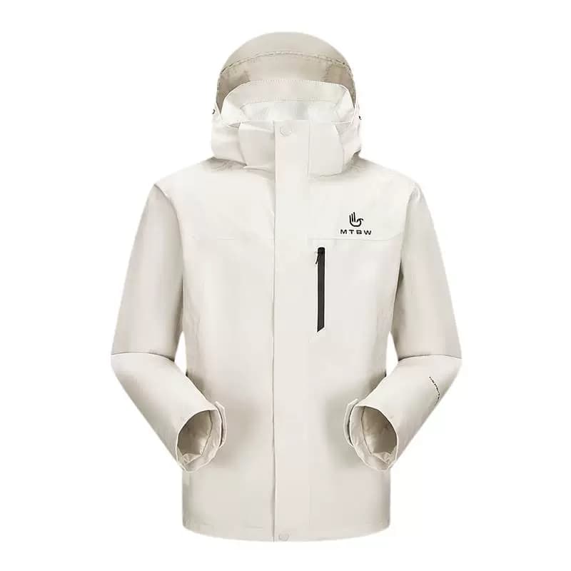 【林系列-青鸾】美特斯邦威三防冲锋衣男秋新户外情侣运动登山服