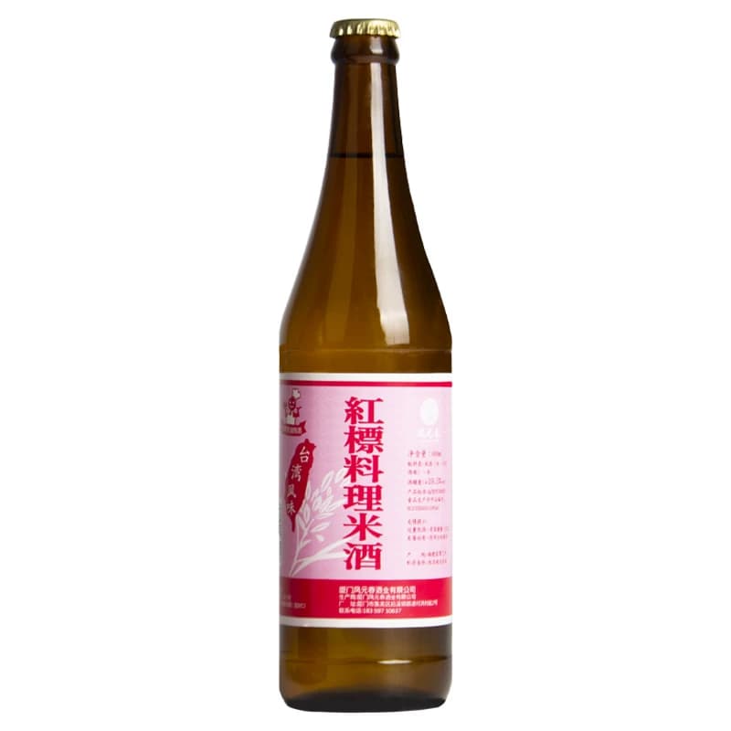 台湾进口公卖局红标料理米酒600ml产后坐月子餐料酒卤肉饭三杯鸡