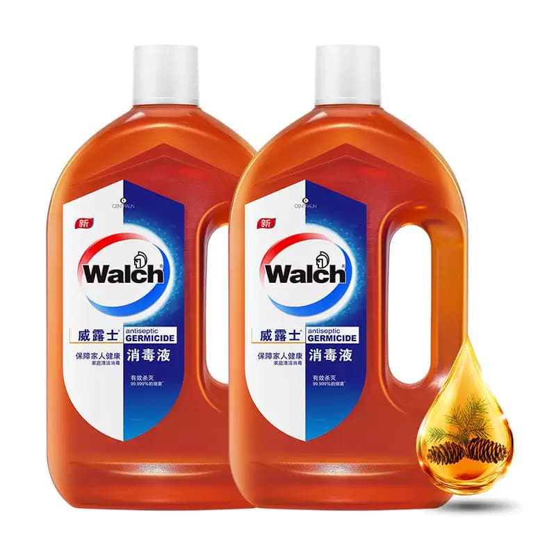 【推荐2套】威露士消毒液1.2L*2家用杀菌室内洗衣玩具家具消毒水