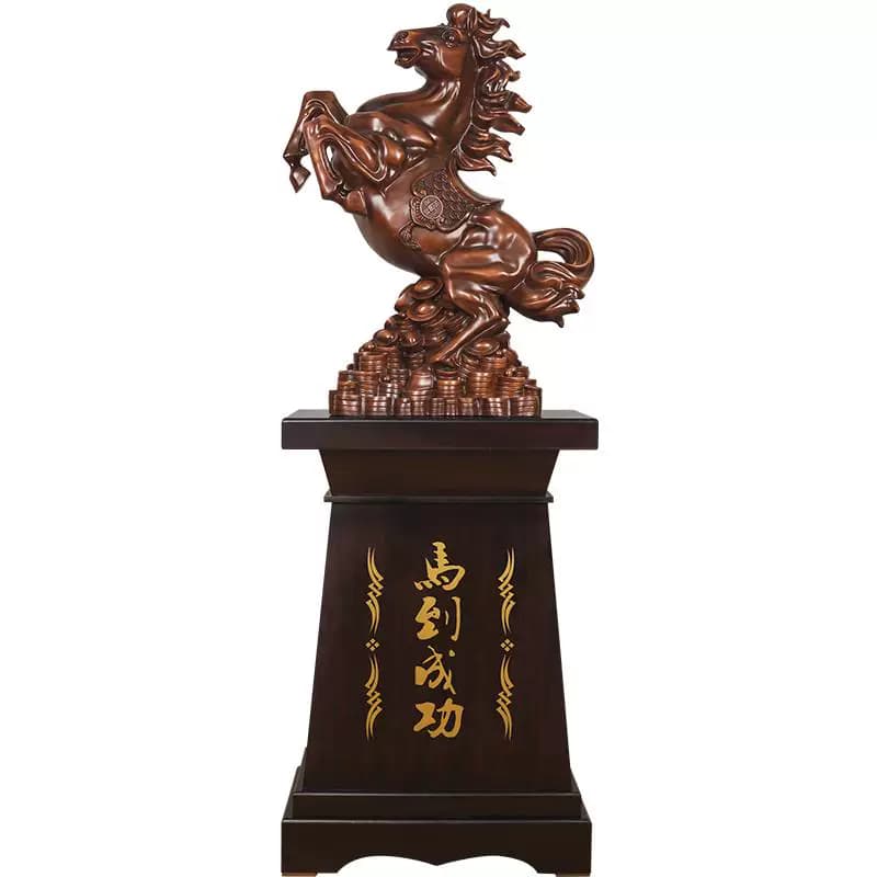 落地马到成功摆件公司办公室开业乔迁礼物送礼大型马装饰高档大气